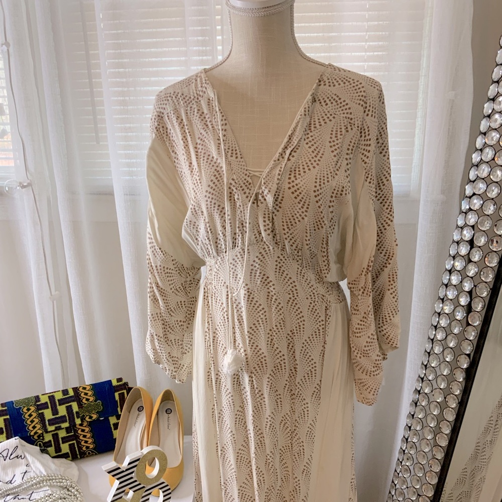 Cream Goddess Dress